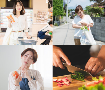 買い物して、レシピ考えて、料理して・・・